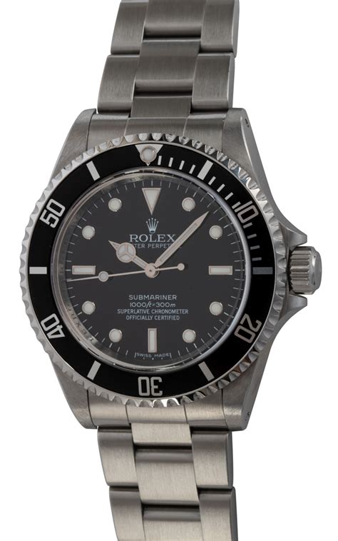 rolex submariner four line dial 14060m|preowned rolex submariner 14060m.